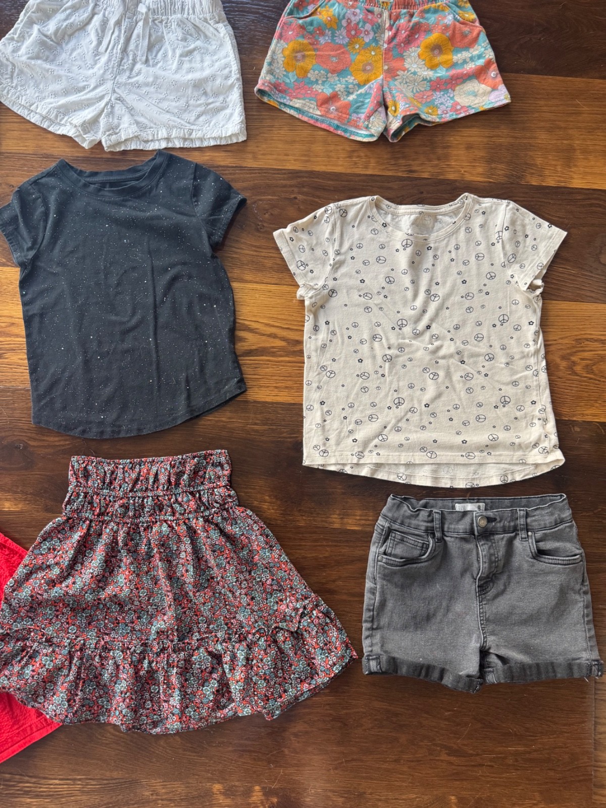 37 Piece Girls Size 7/8 (M) Gap, Crewcuts & Carters Summer Clothes Lot