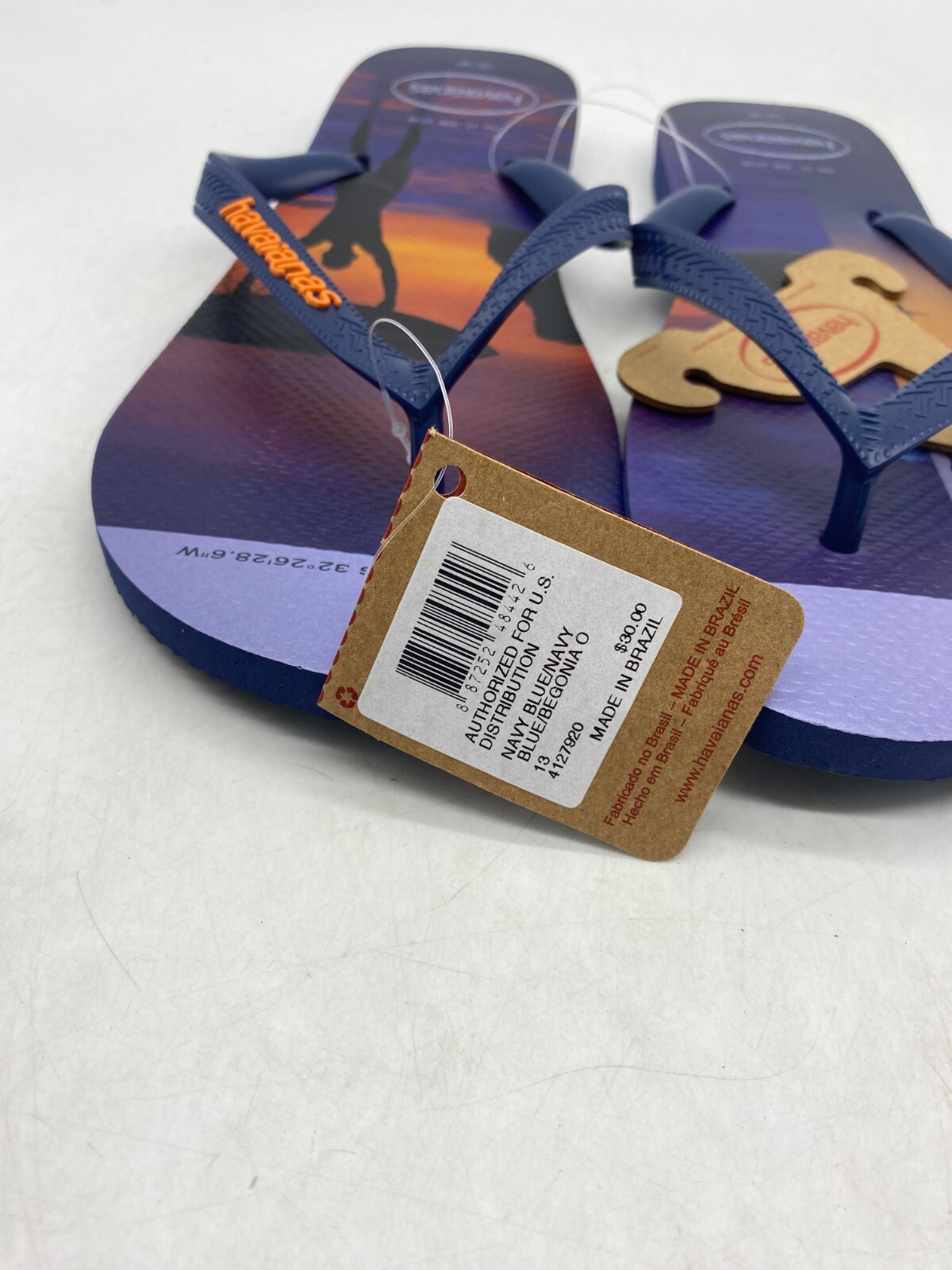 Havaianas Hype Navy Blue Flip Flops Men’s Size 13 US – 45/46 BR