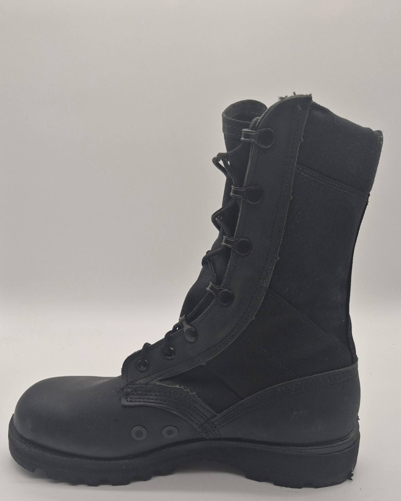 Military Spike Protective Jungle Black Boots Men 6W Hot Weather 8430-01-515-1381