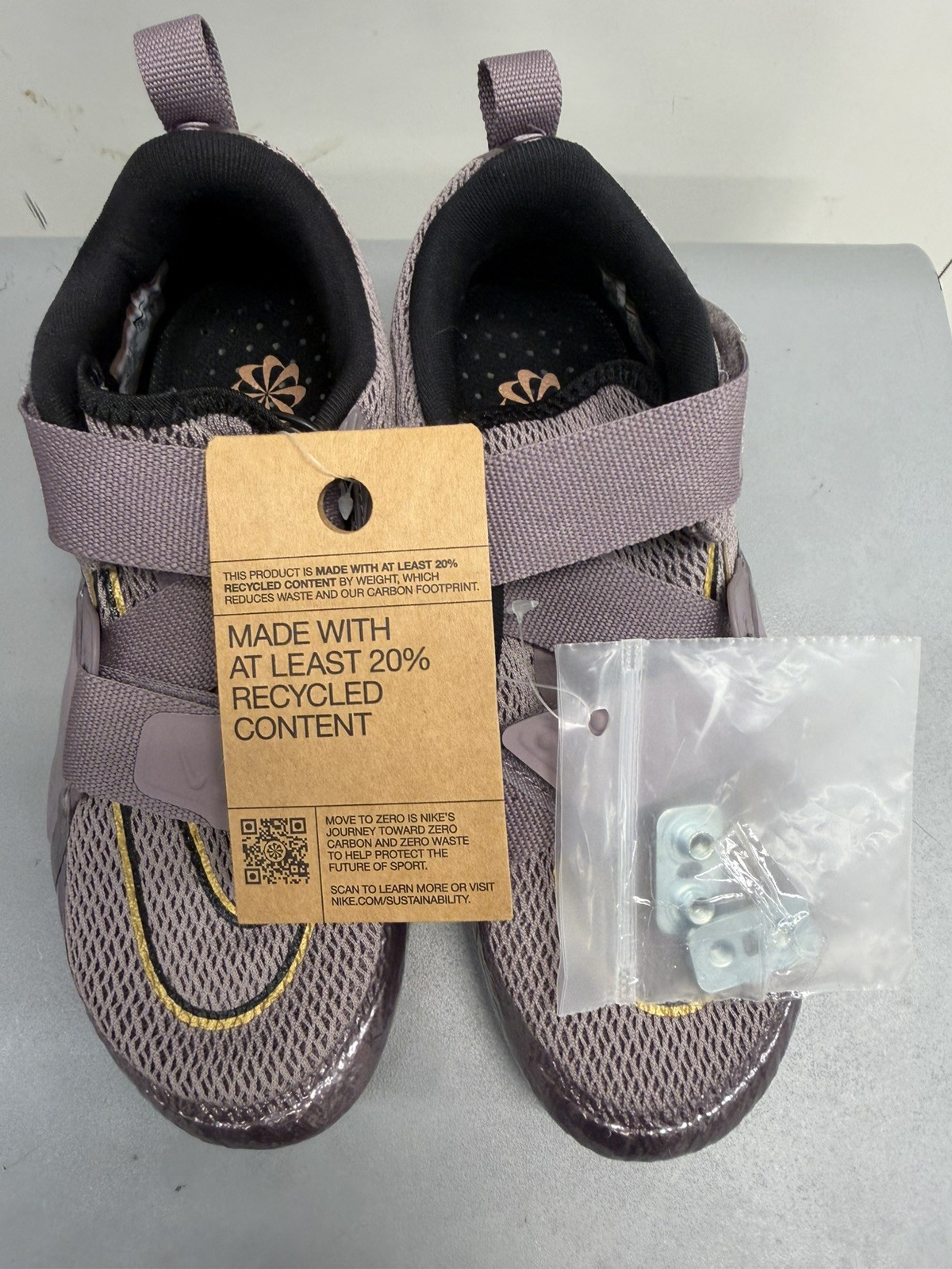 Nike SuperRep Cycle 2 Next Nature Women’s 5.5 Cycling Shoes Purple Smoke