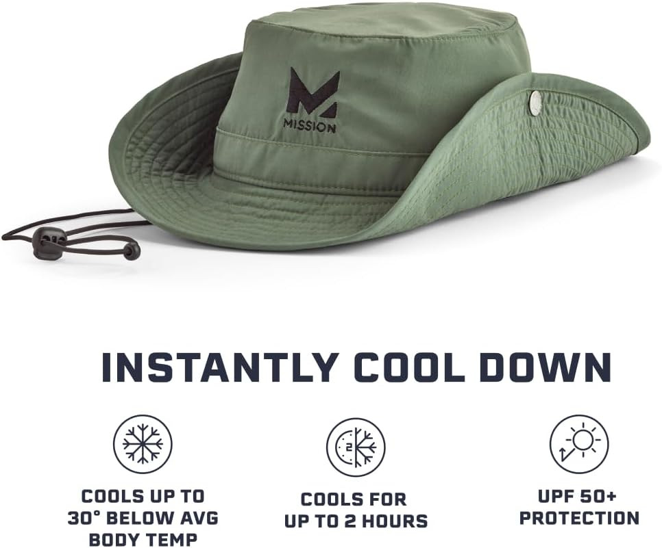 Cooling Bucket Hat – Unisex Wide-Brim, Lightweight & Durable for Men & Women