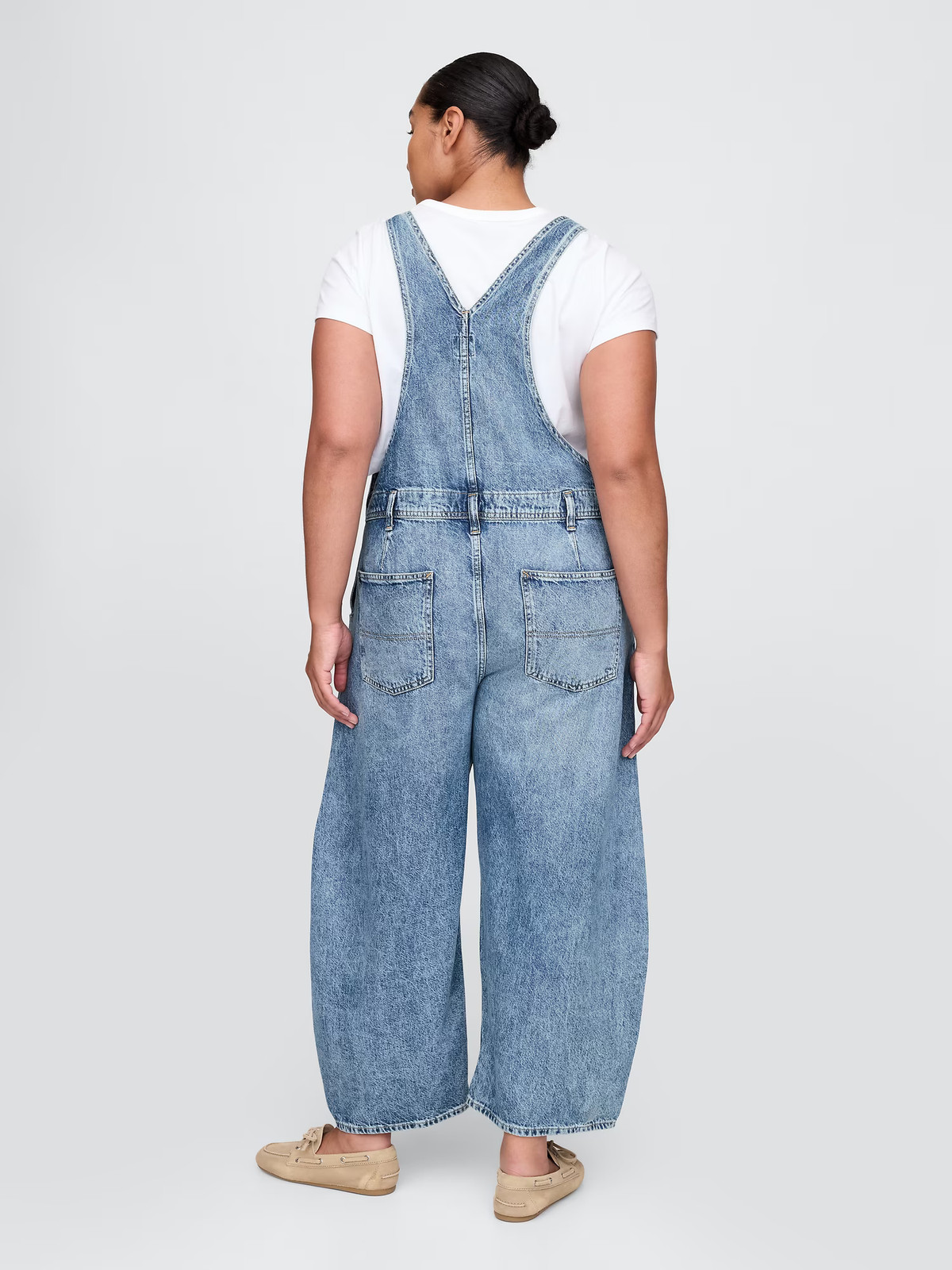 UltraSoft Denim Horseshoe Overalls(Medium indigo)-GAP|30940
