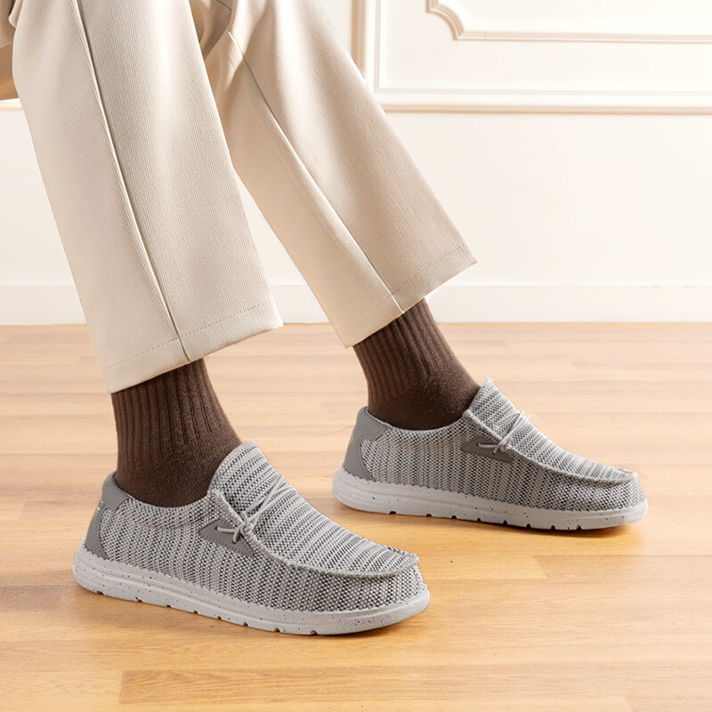 Men’s Lightweight Slip-on Loafers Breathable Casual Sneakers Shoes Size 8-13