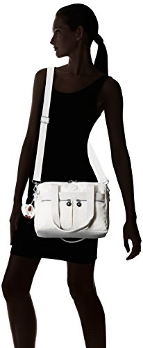 NEW Kipling Klara Satchel crossbody bag (Beige) with adjustable strap