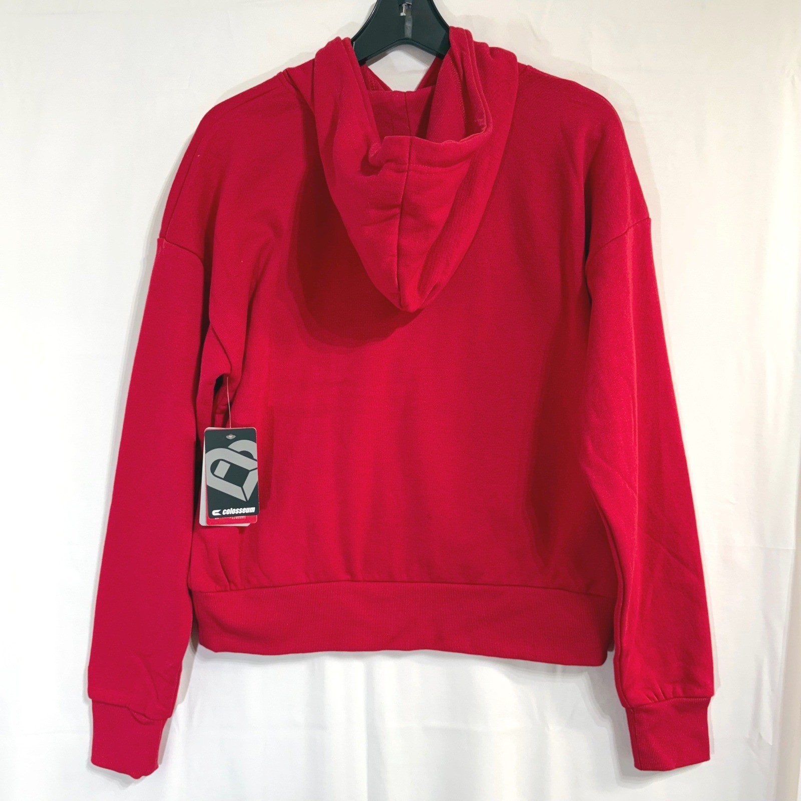 Colosseum Ohio State Buckeyes Womens S Rhinestone Drawstring Bling Hoodie NWT