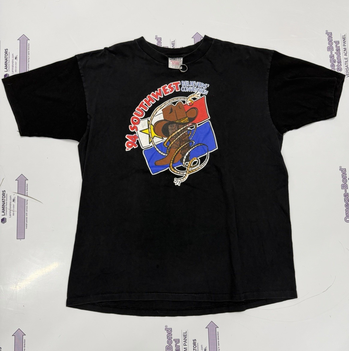 Vintage 90s 1994 Southwest Believers Convention T Shirt XL Oneita Single Stitch