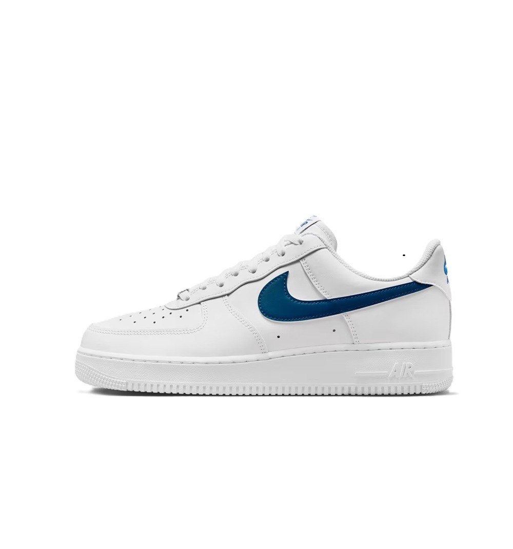 Men’s Nike Air Force 1 ’07 White/Court Blue-White (FJ4146 123) – 8
