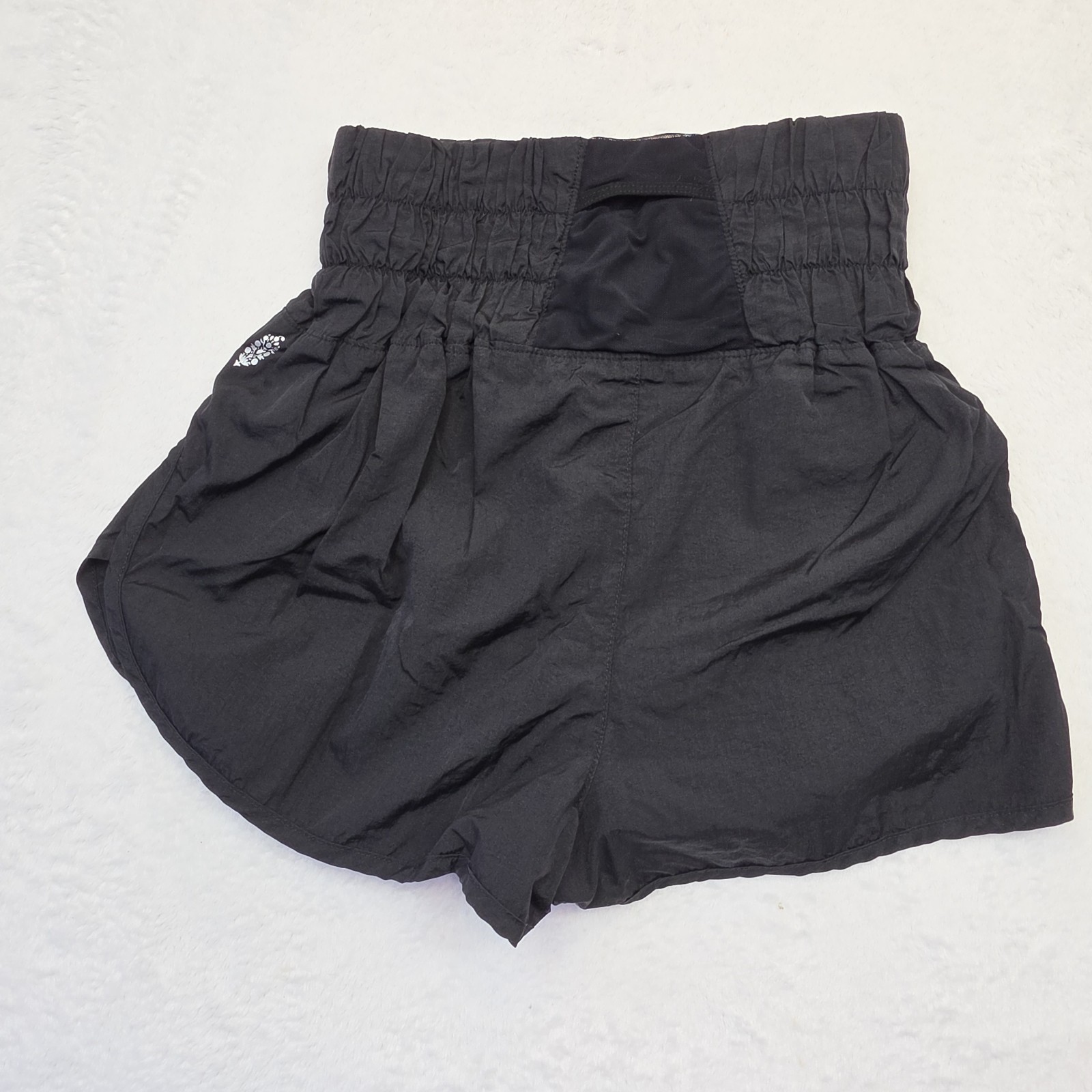 FP Movement Free People Bubble Shorts Womens S Black Parachute Bloomer Y2K