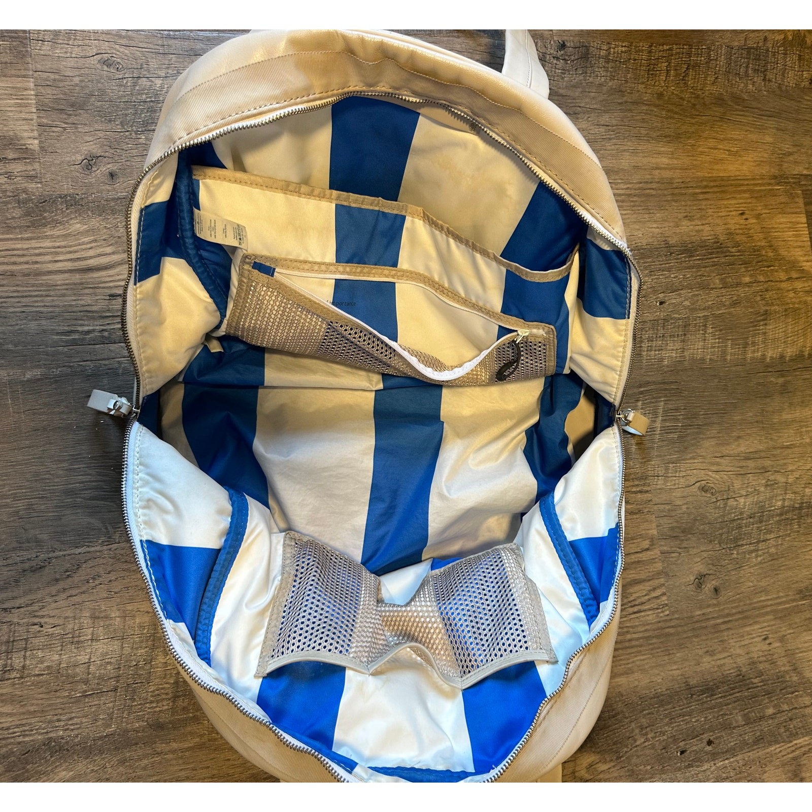 Lululemon Om For All Bag in Cashew Laptop Gym Bag Work W9B28S