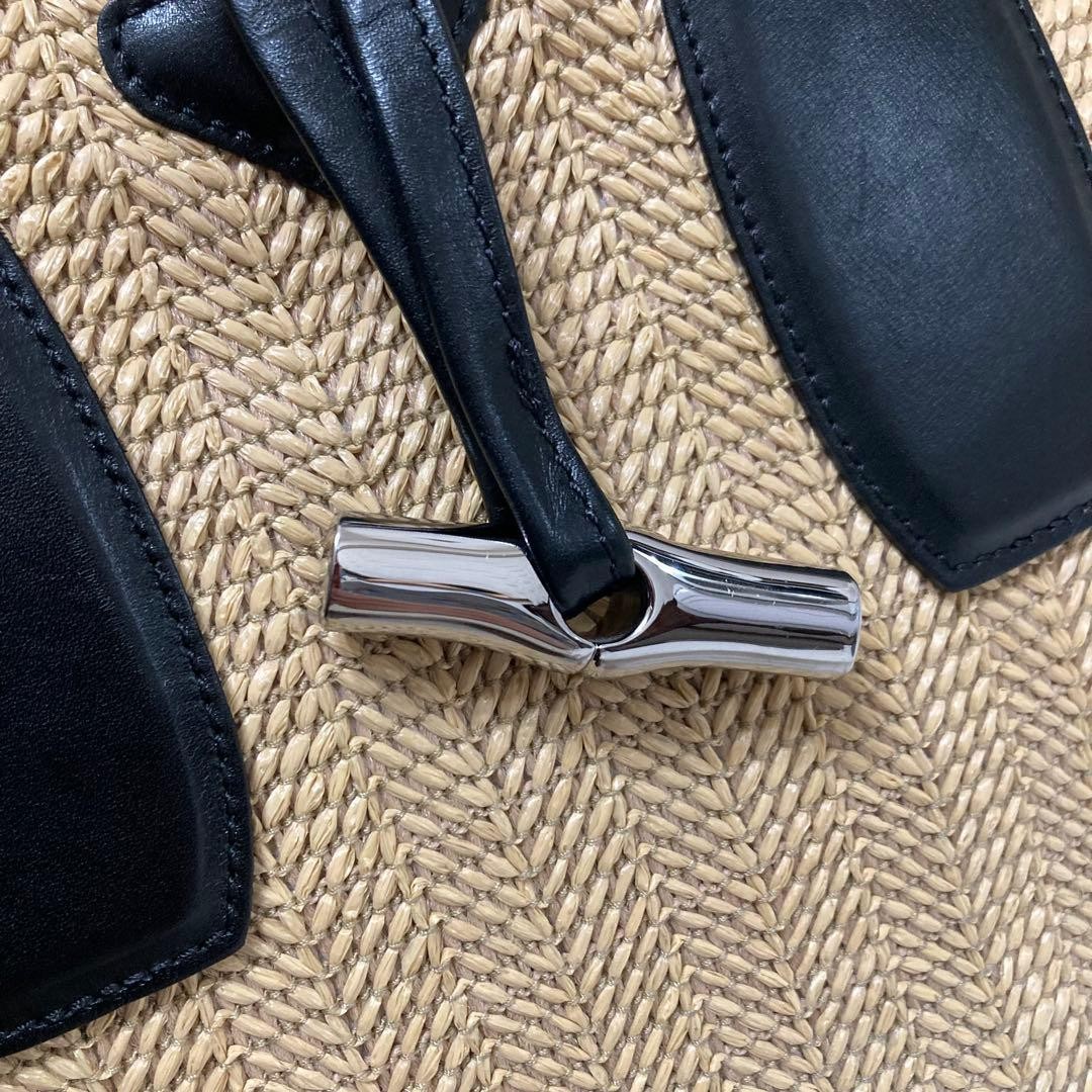 [Excellent Condition] Longchamp Le Panier Pliage Roseau Tote Bag, Made in France