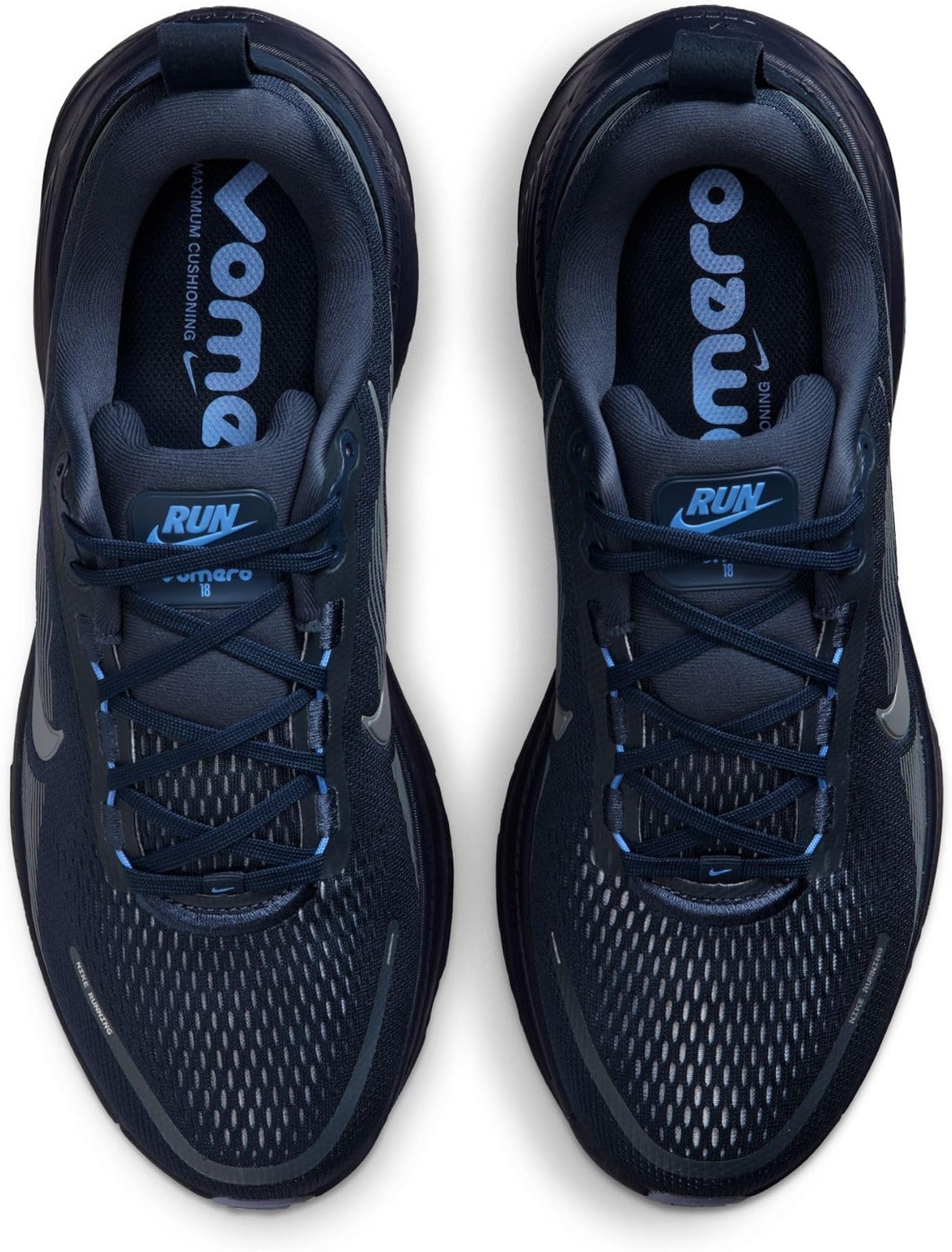 Nike Men’s Vomero 18 Road Running Shoe – Thunder Blue/Cool Grey/Obsidian – 12