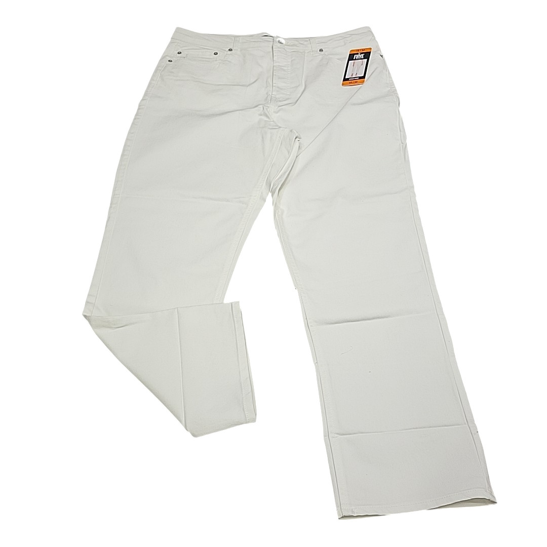 Frye Women’s Button Zip Fly High Rise Jeans with Pockets Size 16/34 Off White