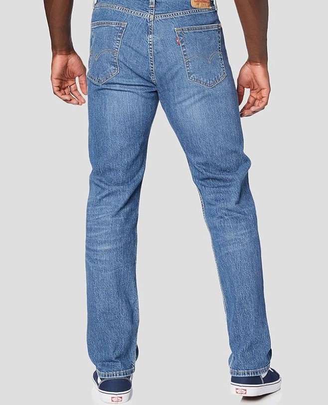 Levi’s Men’s 505 Regular Fremont Drop-Shot 34W x 34L. NEW SEALED!!!