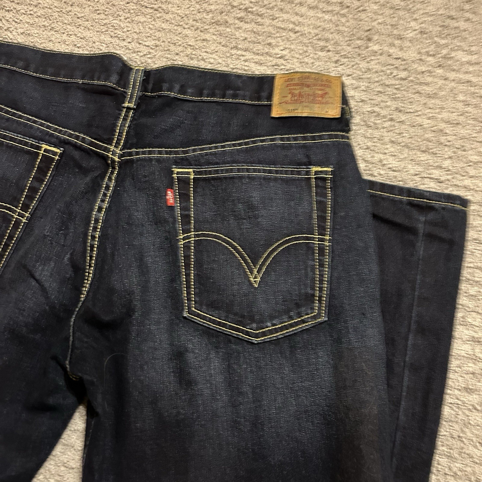 NWT Deadstock Vintage 2003 Levi’s Nouveau 515 Boot Cut Jeans Y2K Low-Rise Sz 14