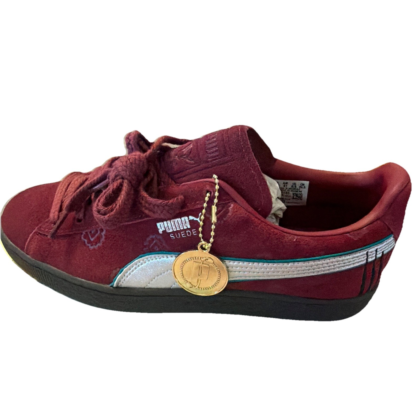 PUMA One Piece x Suede Low Top Red Limited Edition Sneakers 396521-01 2024