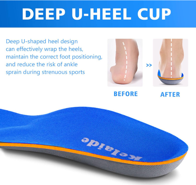 Plantillas De Gel Ortopedicas Para Hombre Mujer Plantar Pie Plano Dolor Zapatos
