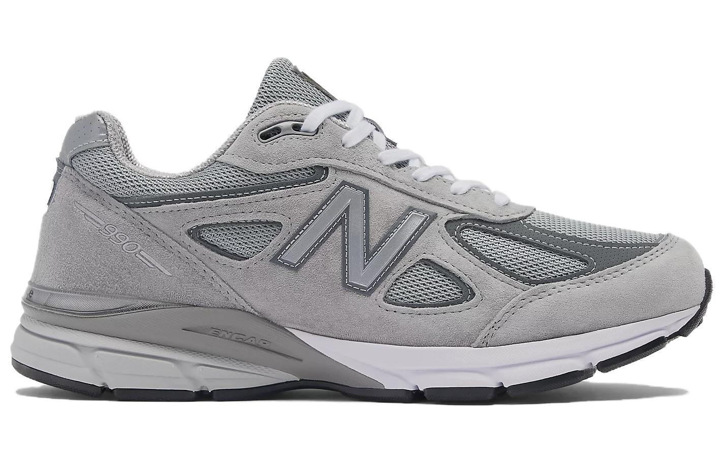 New Balance 990v4 Made in USA Low Grey Silver – U990GR4