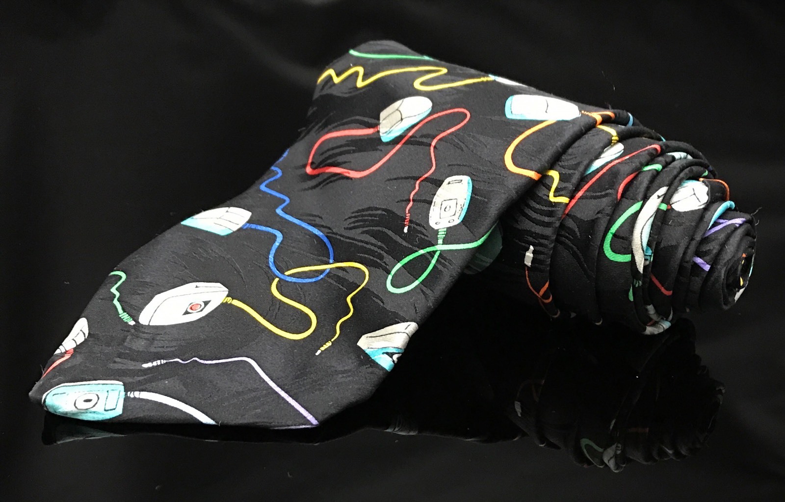 DI GRAVATTE Geek Computer Mouse Unique DESIGN * 100% SILK