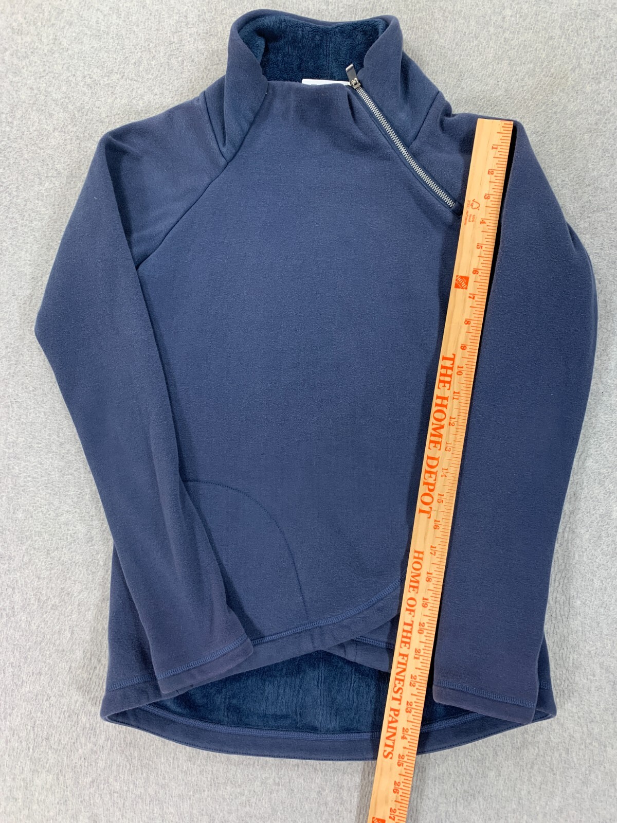 Athleta Cotton/Poly Blend Athletic Pullover (Women’s XX-Small) Blue