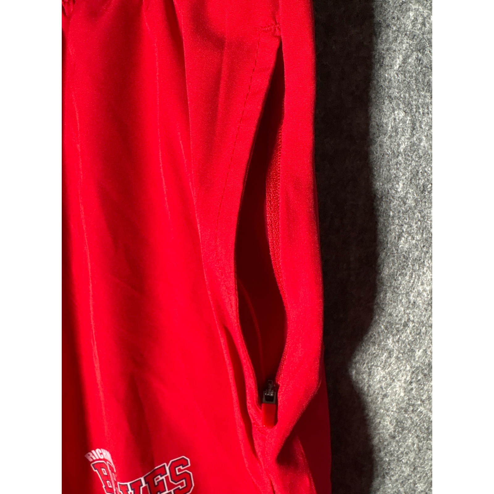 Rawlings Richmond Braves Mens Red Athletic Training Shorts Size L MLB Baseball