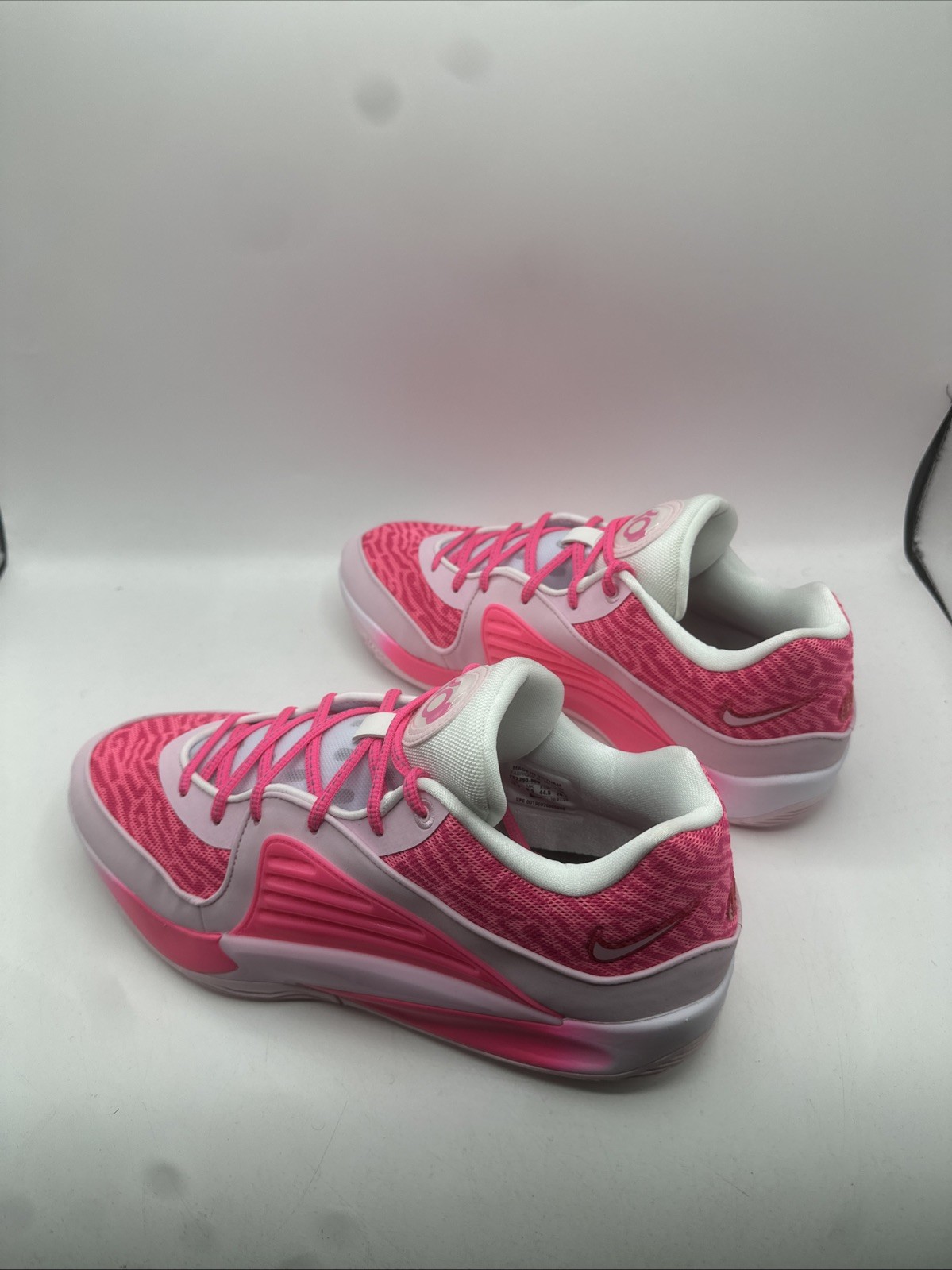 NikeiD KD 16 “Aunt Pearl Pink – Kay Yow” Men’s Size 10.5 NO LID FB2390 900