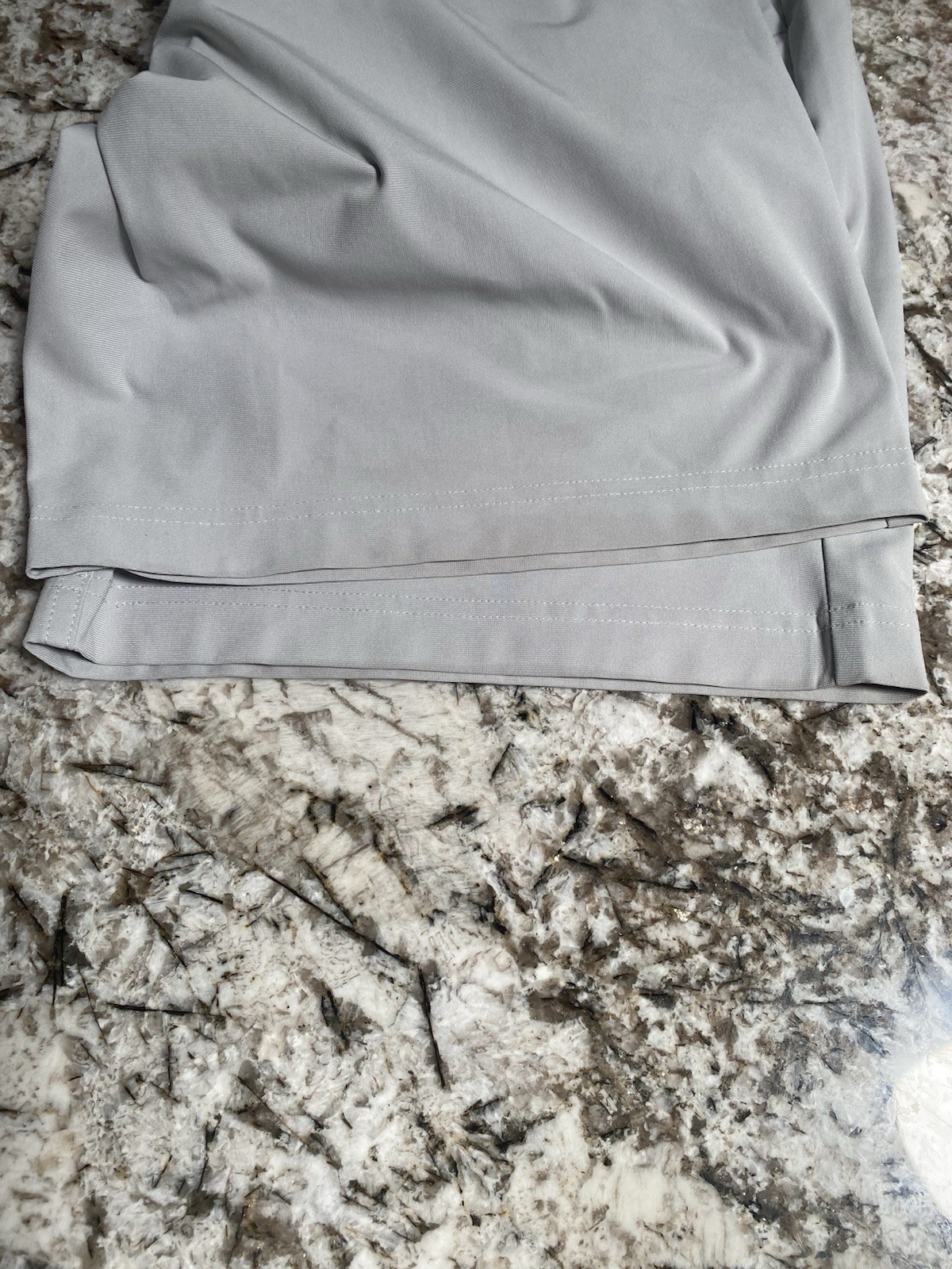 Rhoback Looper Delta Shorts Men’s 34 Grey Stainless Steel Golf