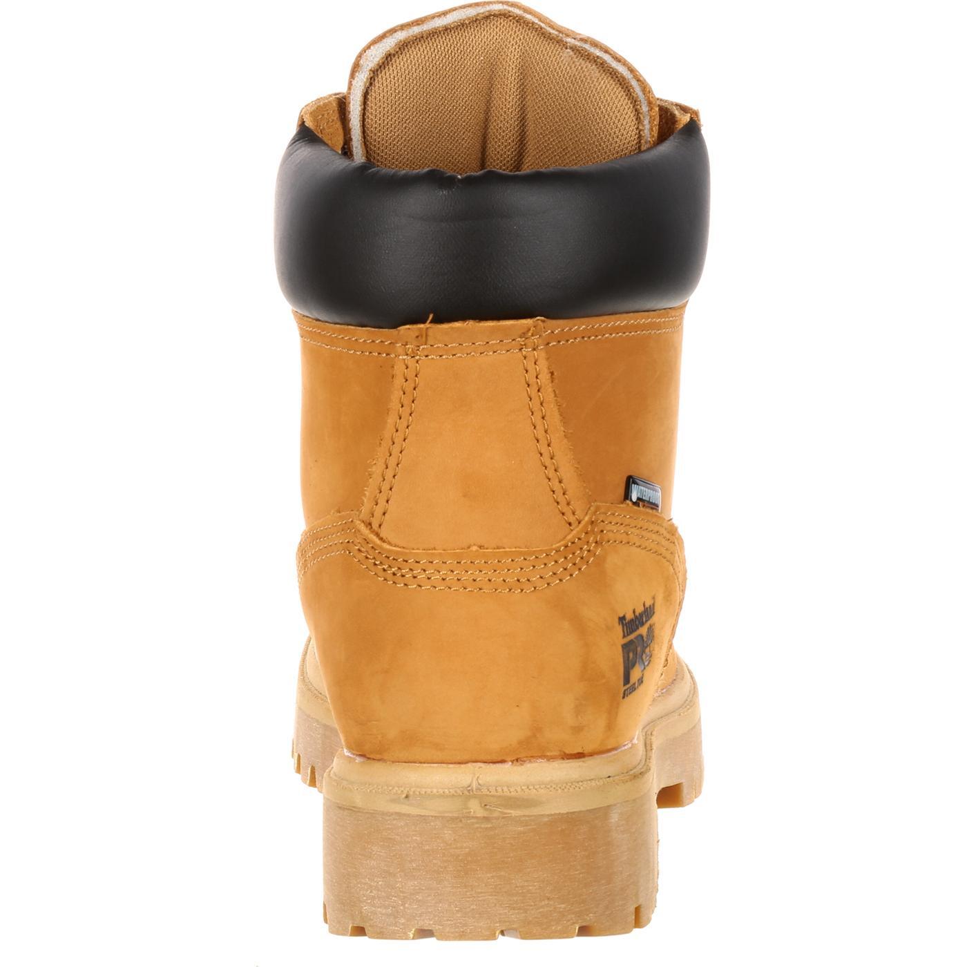Timberland Pro Men’s 6″ Direct Attach Steel Toe WP/Insulated Work Boot