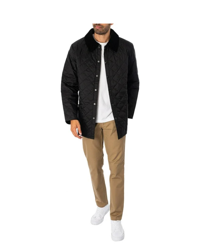 Barbour Heritage Liddesdale Quilted Jacket MSRP $ 260 in Black