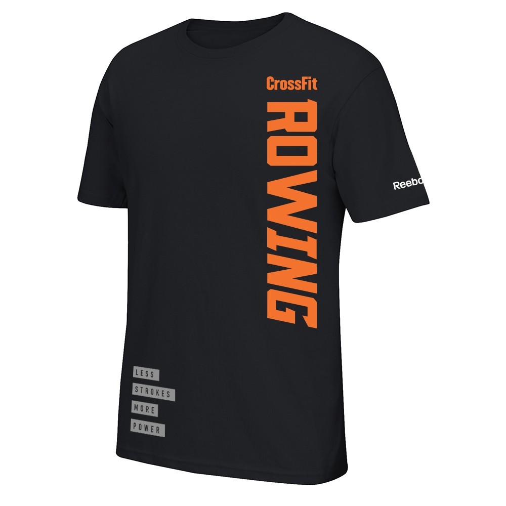 Reebok Crossfit Men’s Specialty Course “Rowing” Black T-Shirt