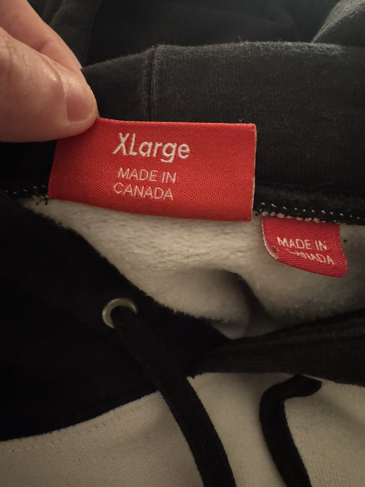 Supreme FW17 Blocked Logo Hoodie Very Rare in Good Condition Size XLarge XL