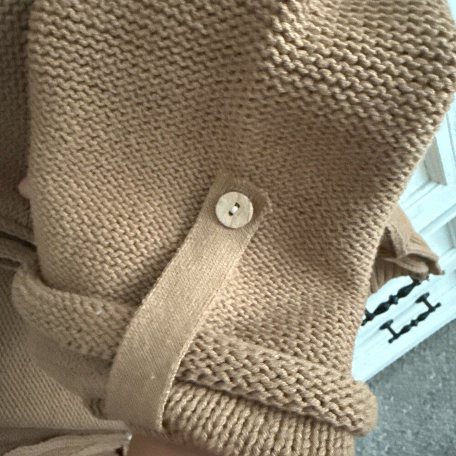 ODDY Discover More Sweater Size: S/M Tan NEW WITH TAGS