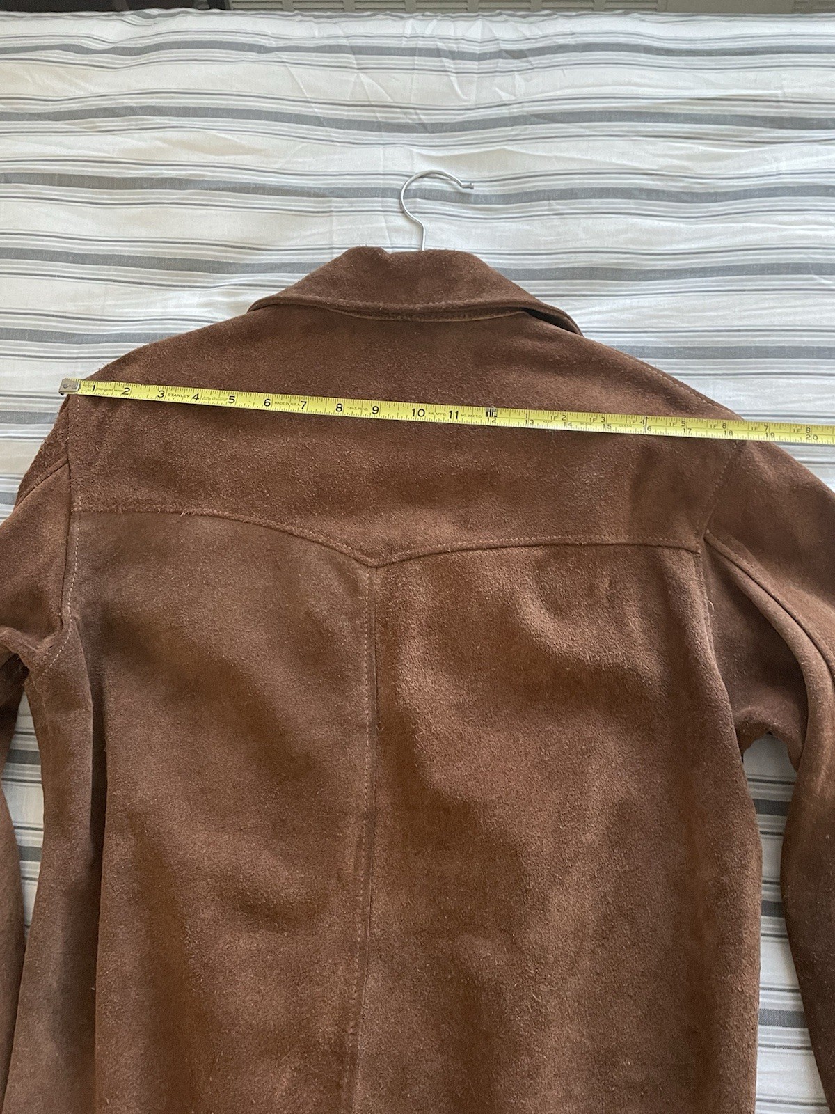 Vintage Heavy Leather Roughout Pullover/ jacket 60’s Biker Easy Rider