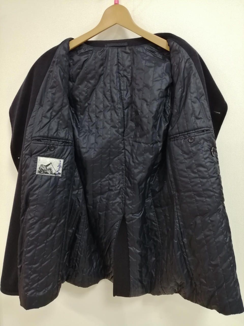 MAGYARS P Coat Navy L Used