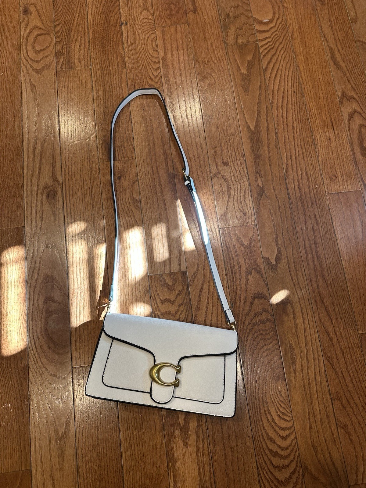 Coach Tabby Shoulder Bag Perfect Condition White