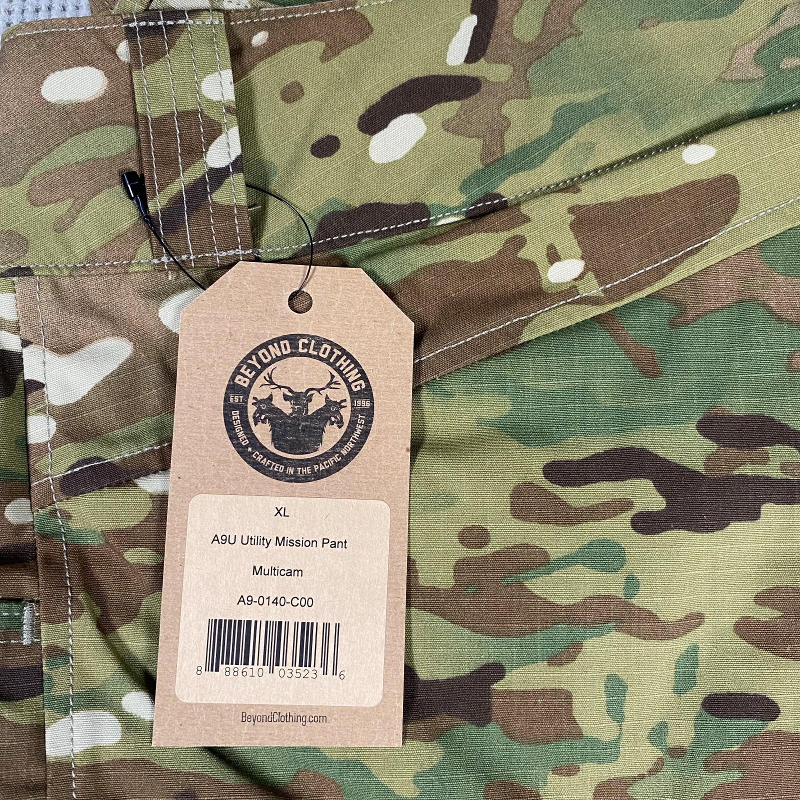 Beyond A9U Utility Mission Tactical Pants MULTICAM Tactical Cargo X-Large XLR