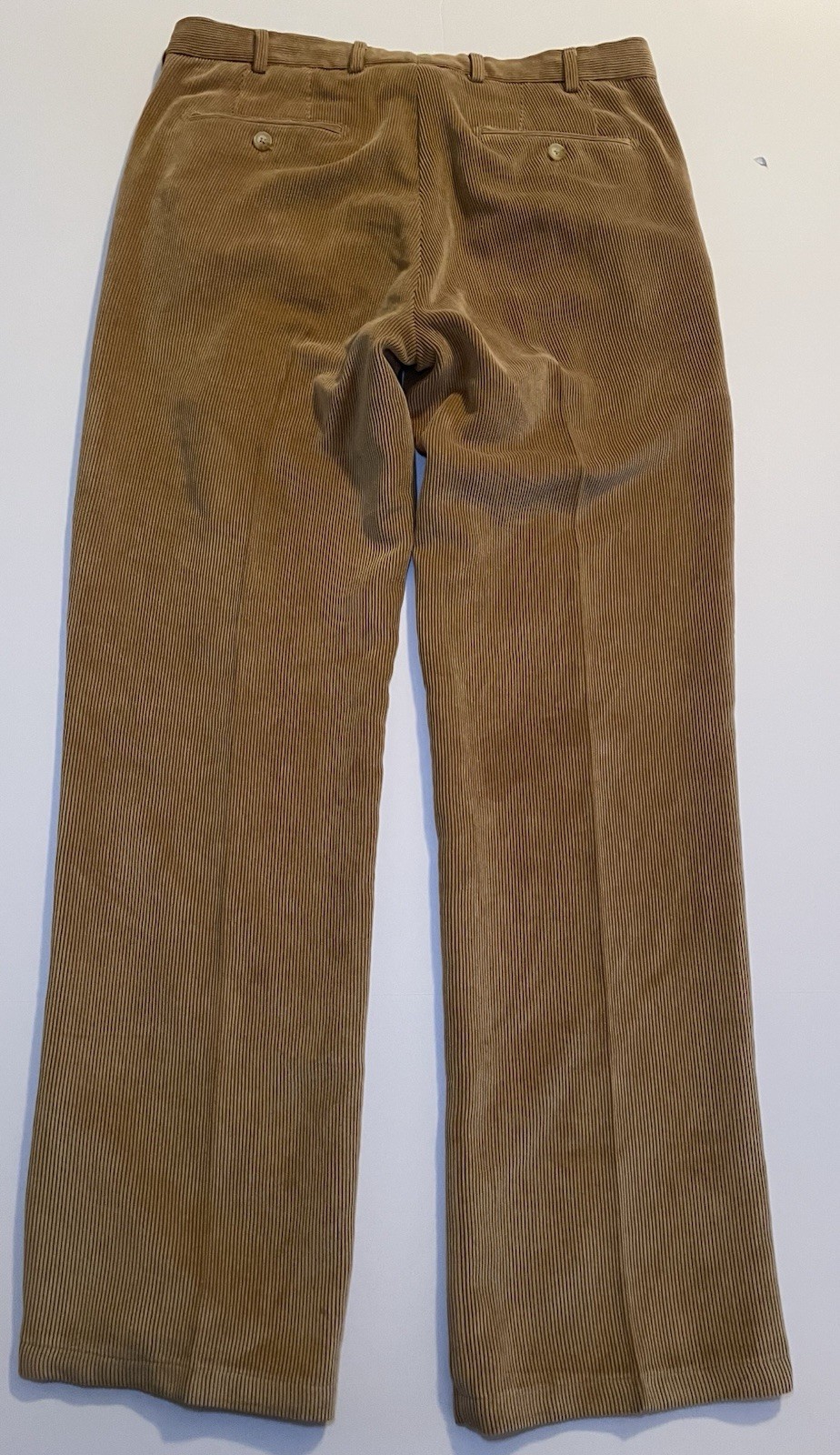 Peter Millar Nanoluxe Corduroy Pants Mens 32×29 Pleated Trousers