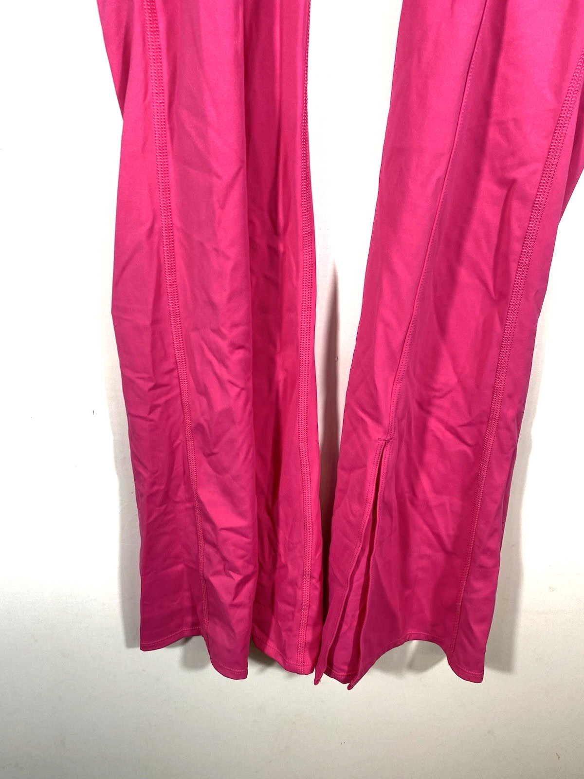 Joy Lab Activewear Set Size L XL Pink Crop Bolero Sports Bra Leggings Flare NEW
