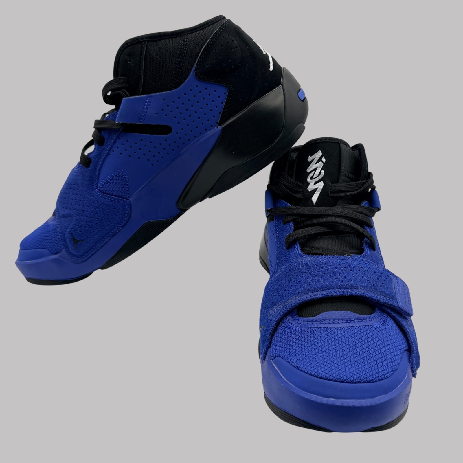 Air Jordan Zion 2 “Duke” One Done Shoe Mens Sz 10.5 Hyper Royal/Black DO9072-410