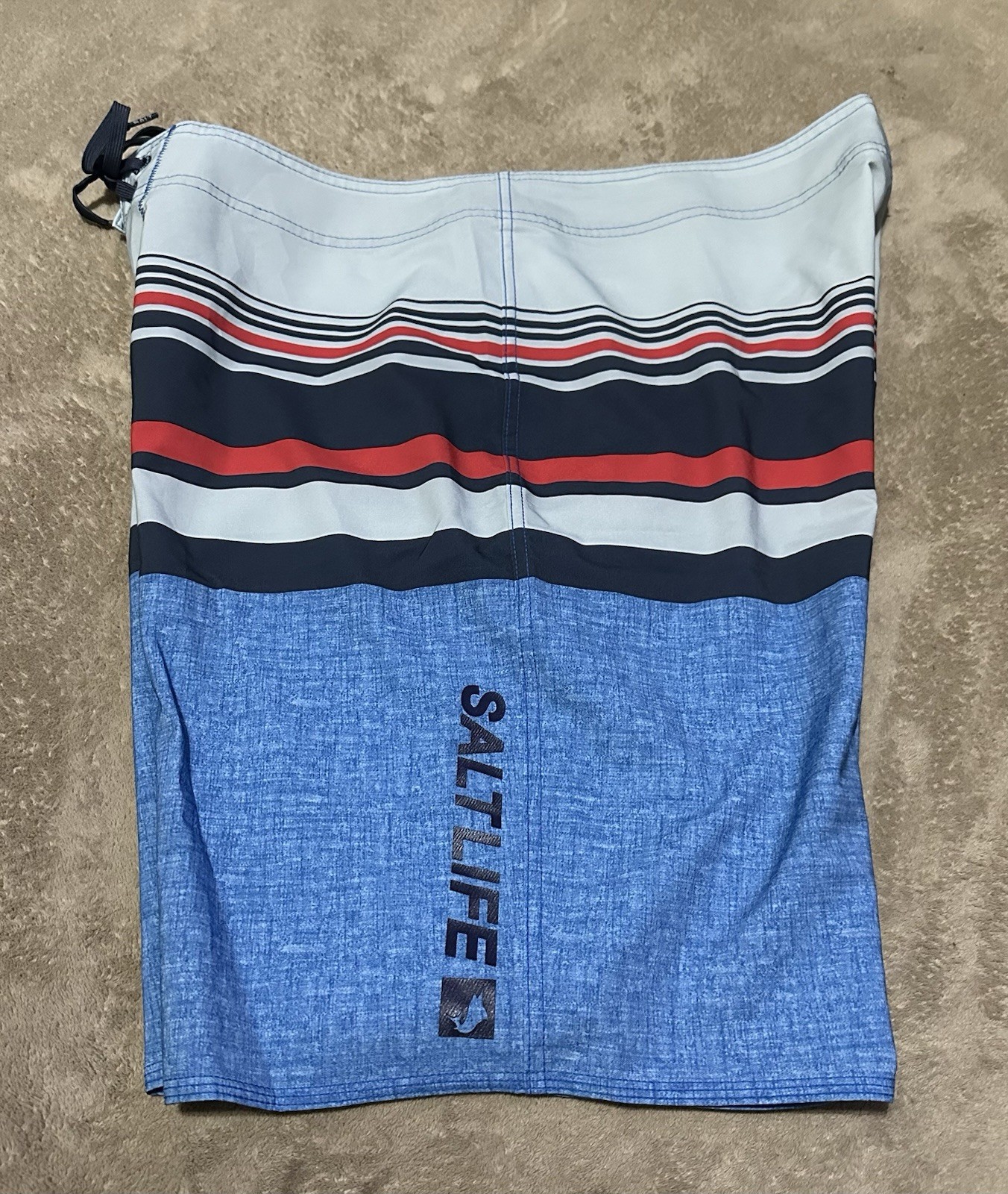 Salt Life SLX-QD & Hurley Phantom Men’s Board Shorts Lot 2 Size 34 Striped