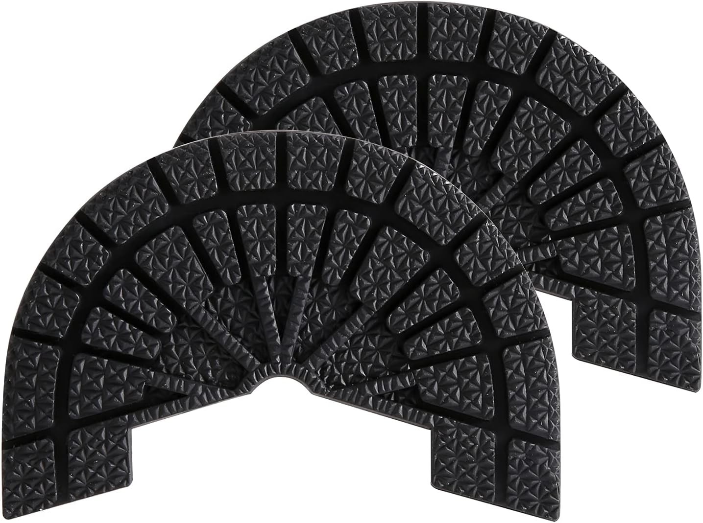 Sole Protector for Sneakers, Strong Self-Adhesive Shoe Heel 11-12, Black