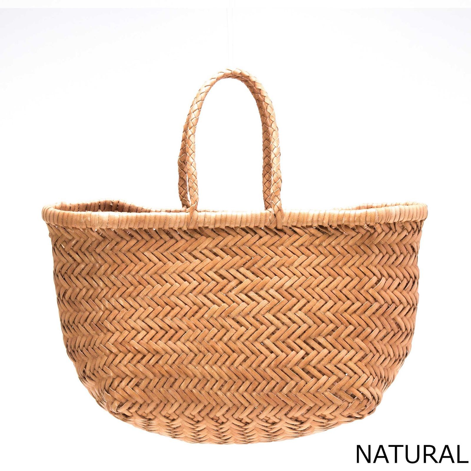Dragon Diffusion bag ladies wicker bag leather mesh bag BAMBOO TRIPLE JUMP SMALL