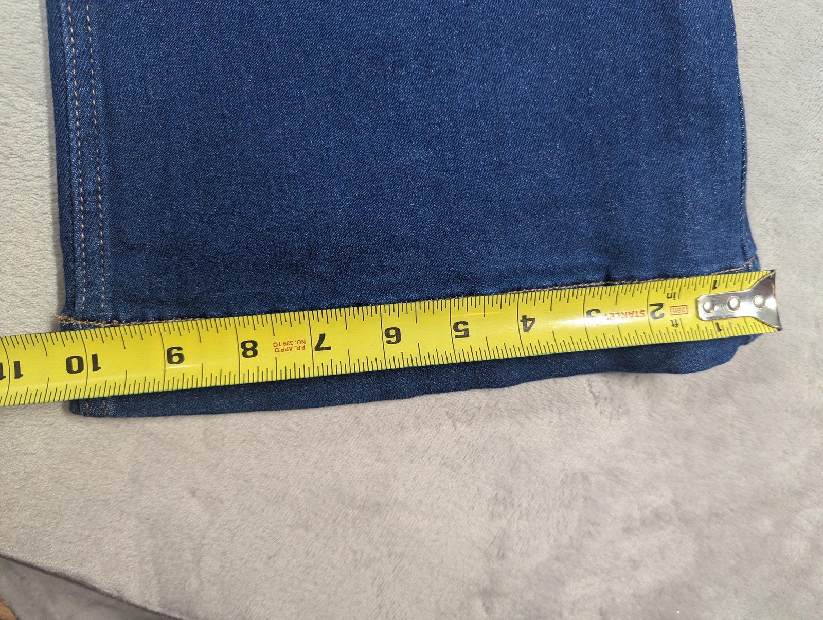 Rank 45 Mid Rise Flare Jeans Womens 34 Blue Med Wash Stretch Denim Casual