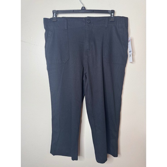 32 Degrees Cool Womens Stretch Twill Crop Pants