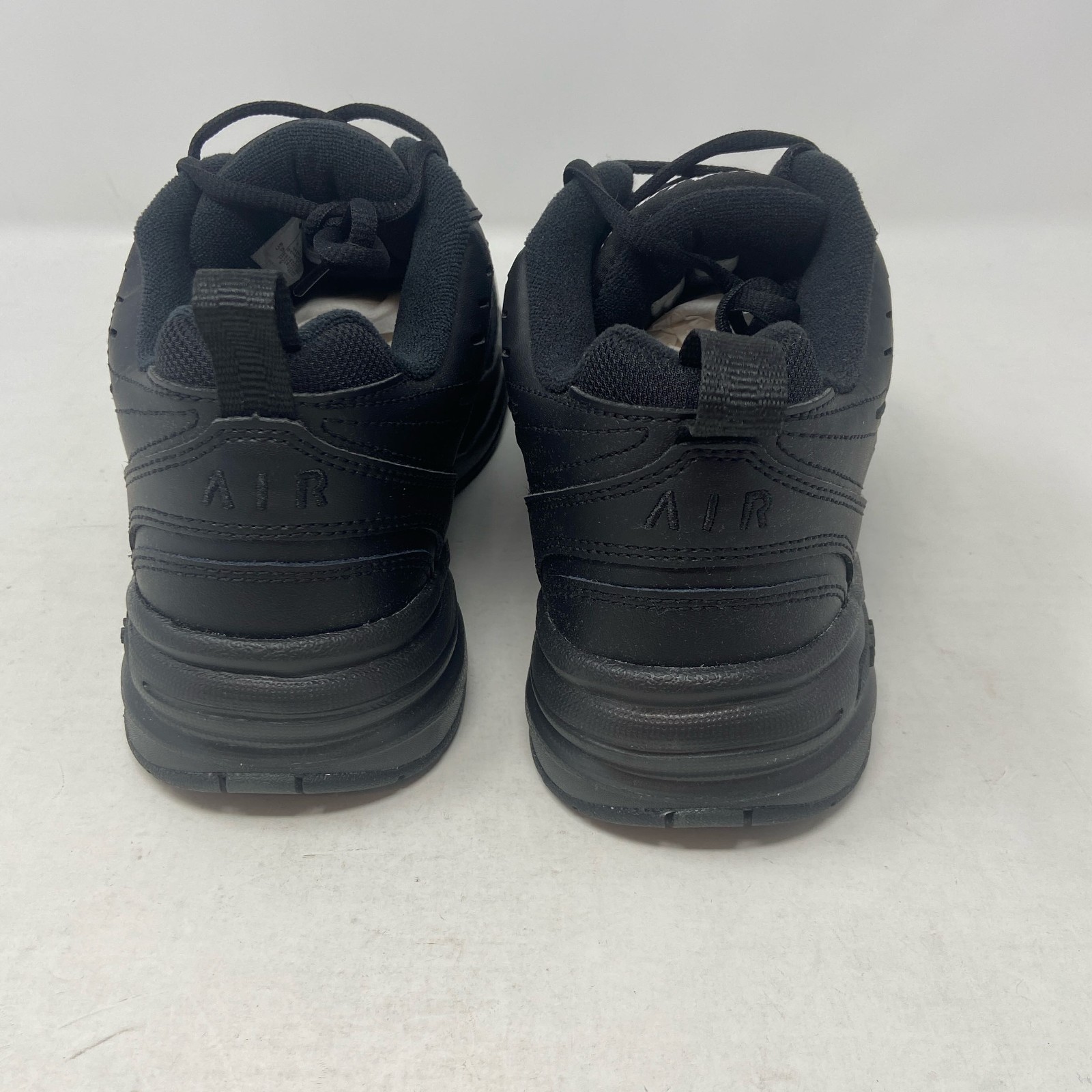 Nike Air Monarch IV Men’s Training Shoes Black/Black Sz 9
