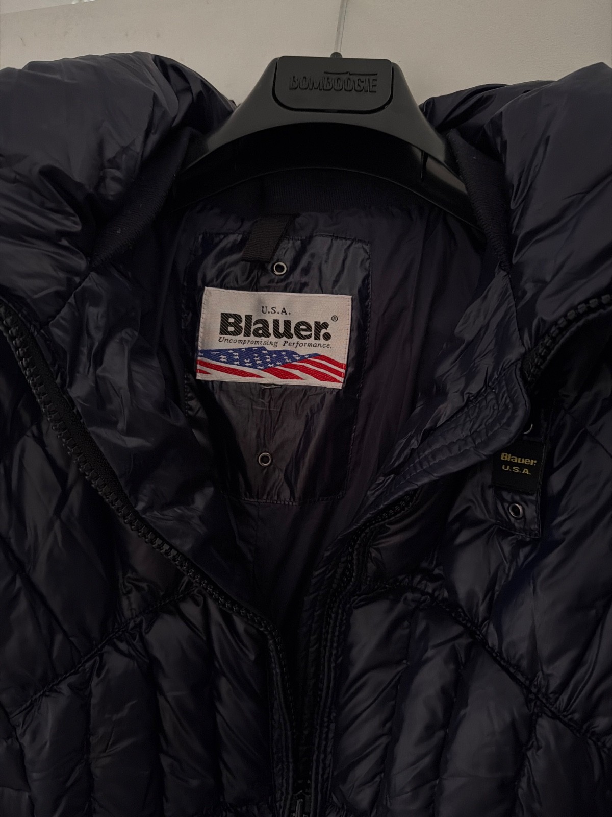blue usa jacket women M