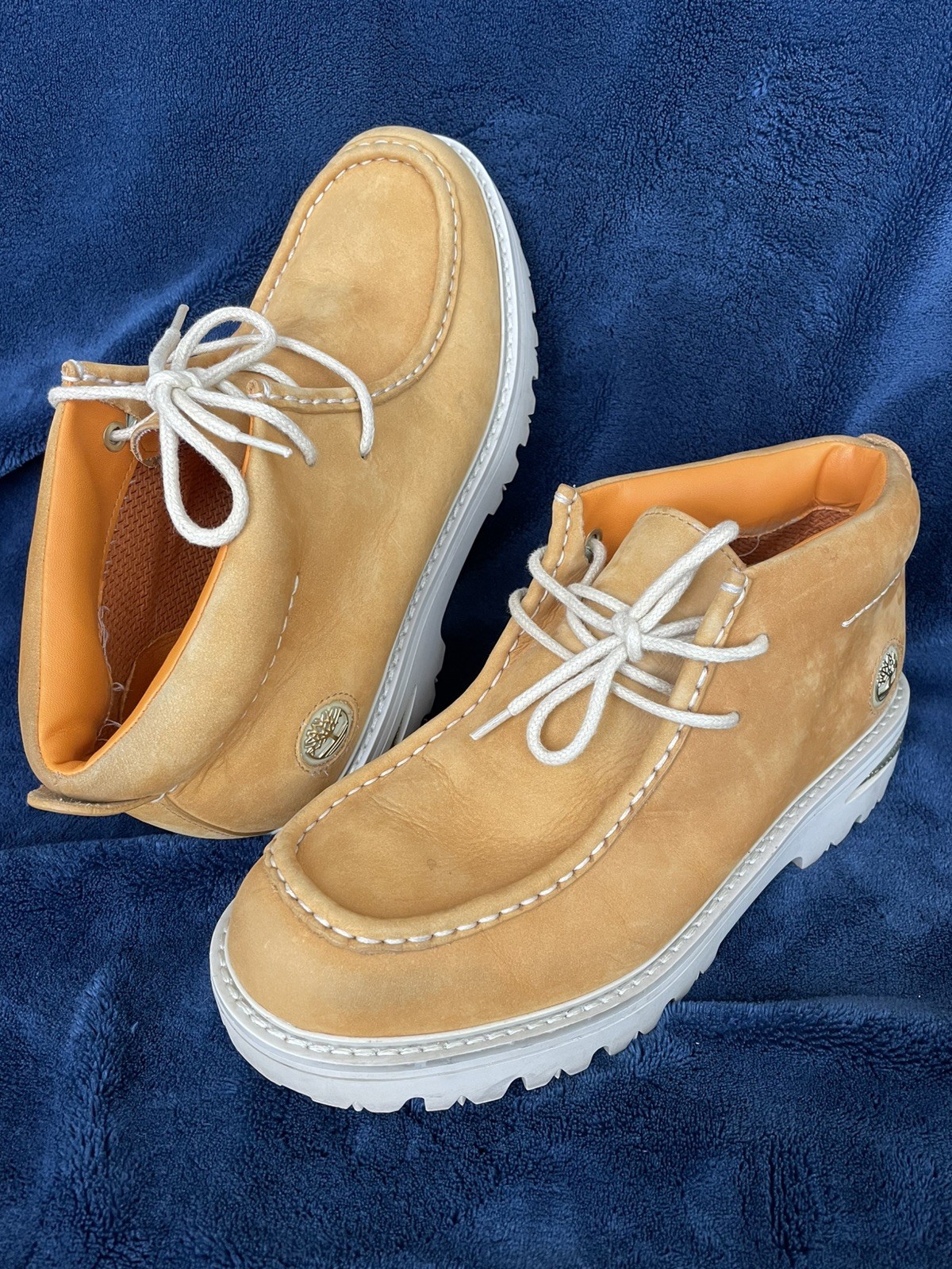 Timberland Chukka Boots Mens Size 10 – Vtg 2000’s Rugged Street Wheat EX Cond.🥾
