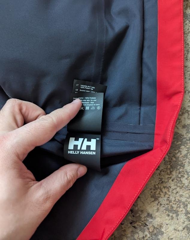 Men Helly Hansen Jacket Red L