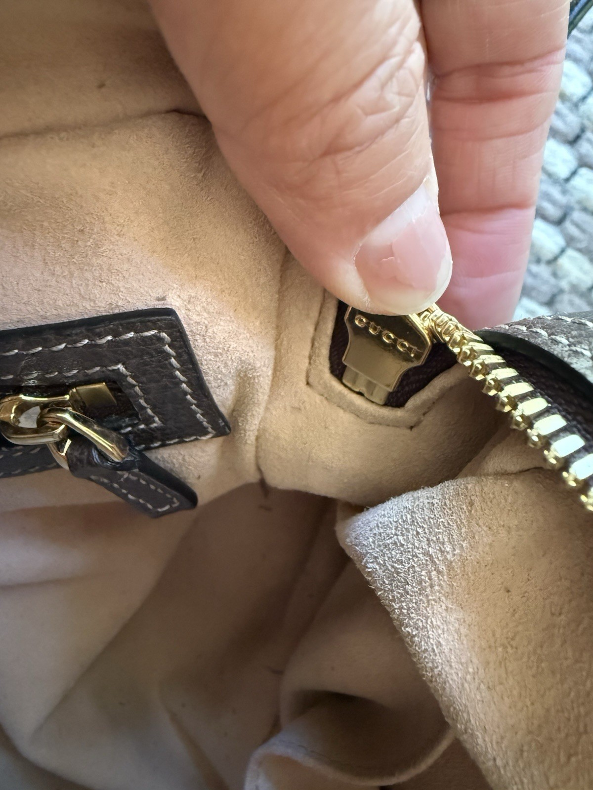 Gucci GG Supreme Monogram Ophidia Shoulder Bag