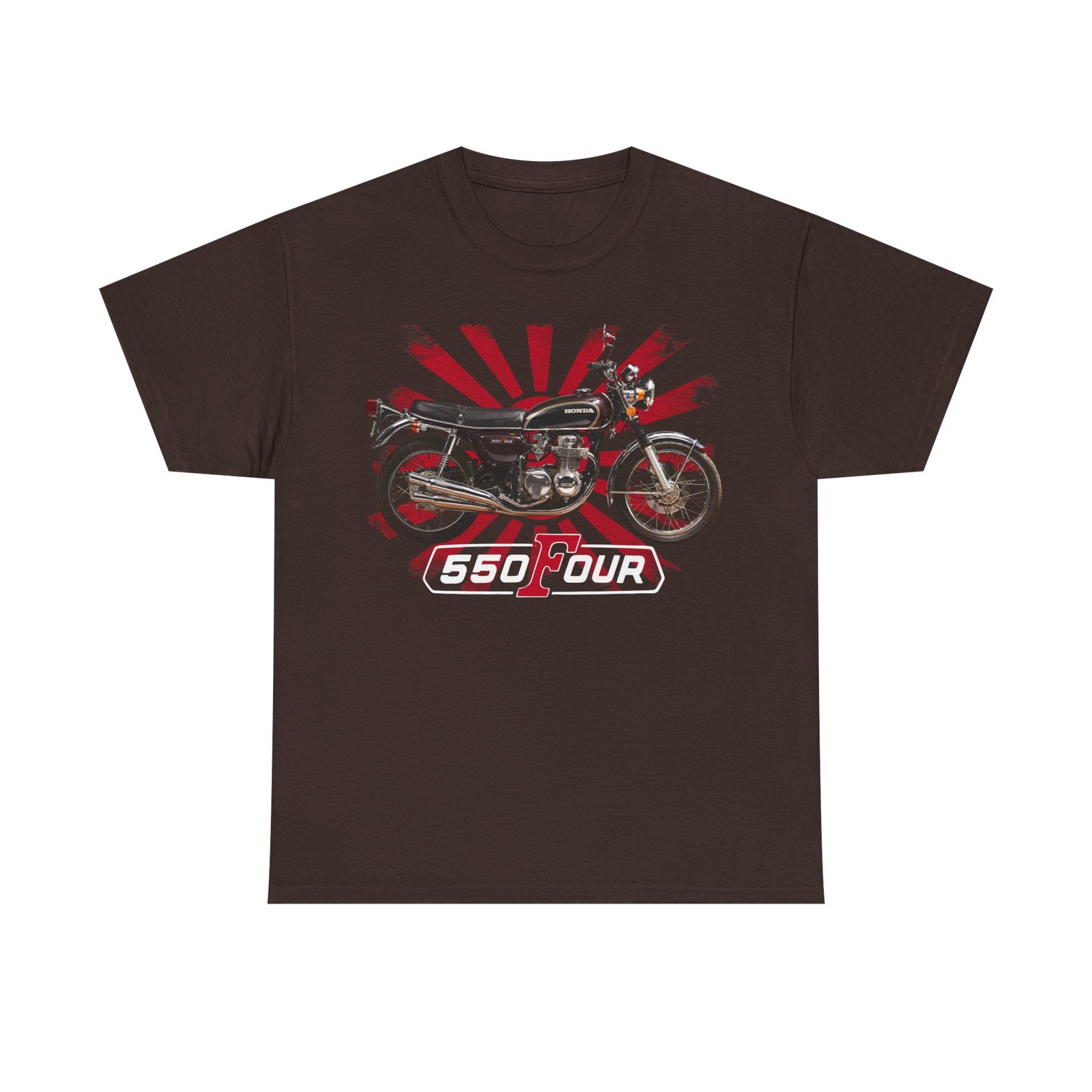 CB550 Four Classic Honda Motorcycle T Shirt , Sizes S-5XL Printed in USA