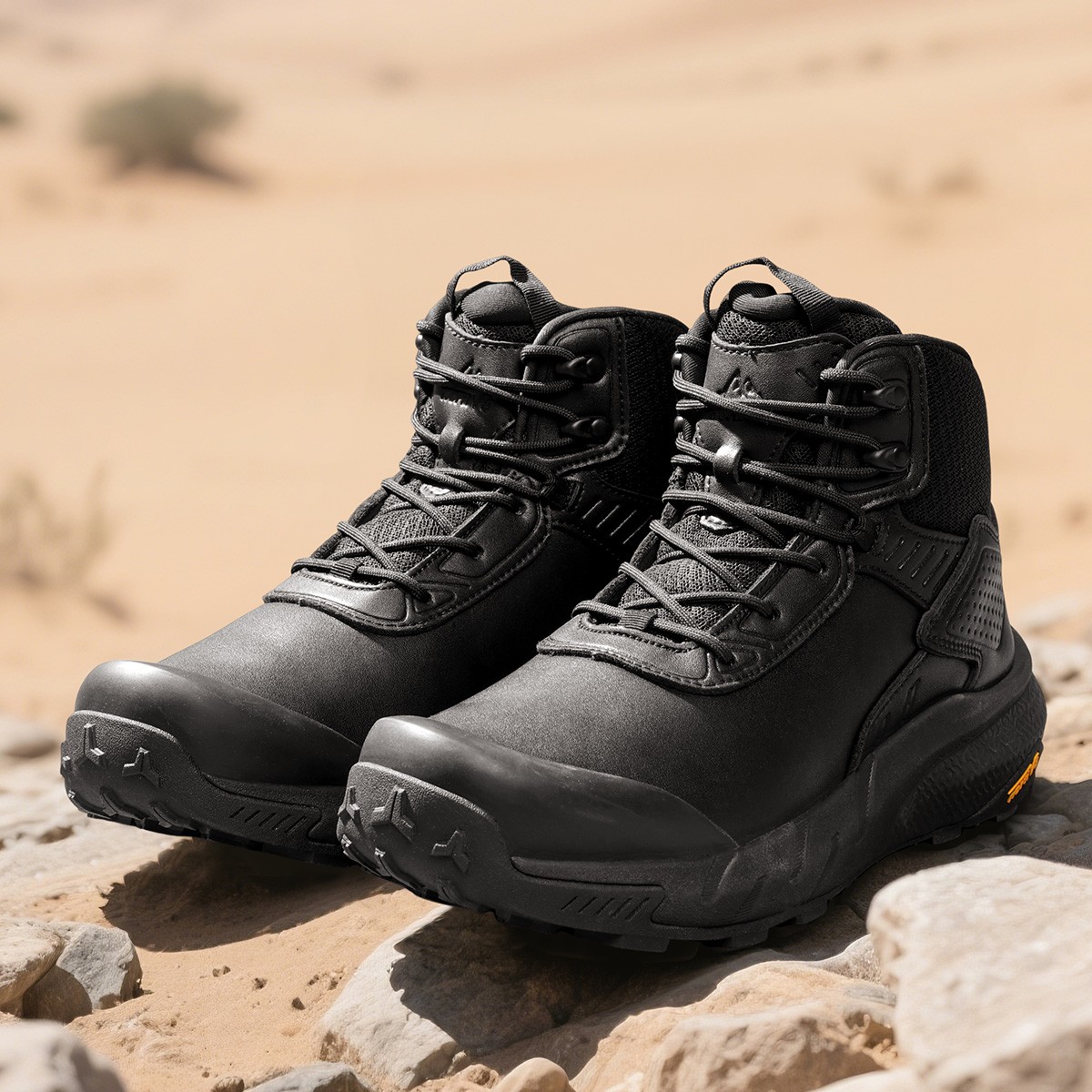 Men’s Military Tactical Work Boots Waterproof Motorcycle Non-Slip Hiking Boots